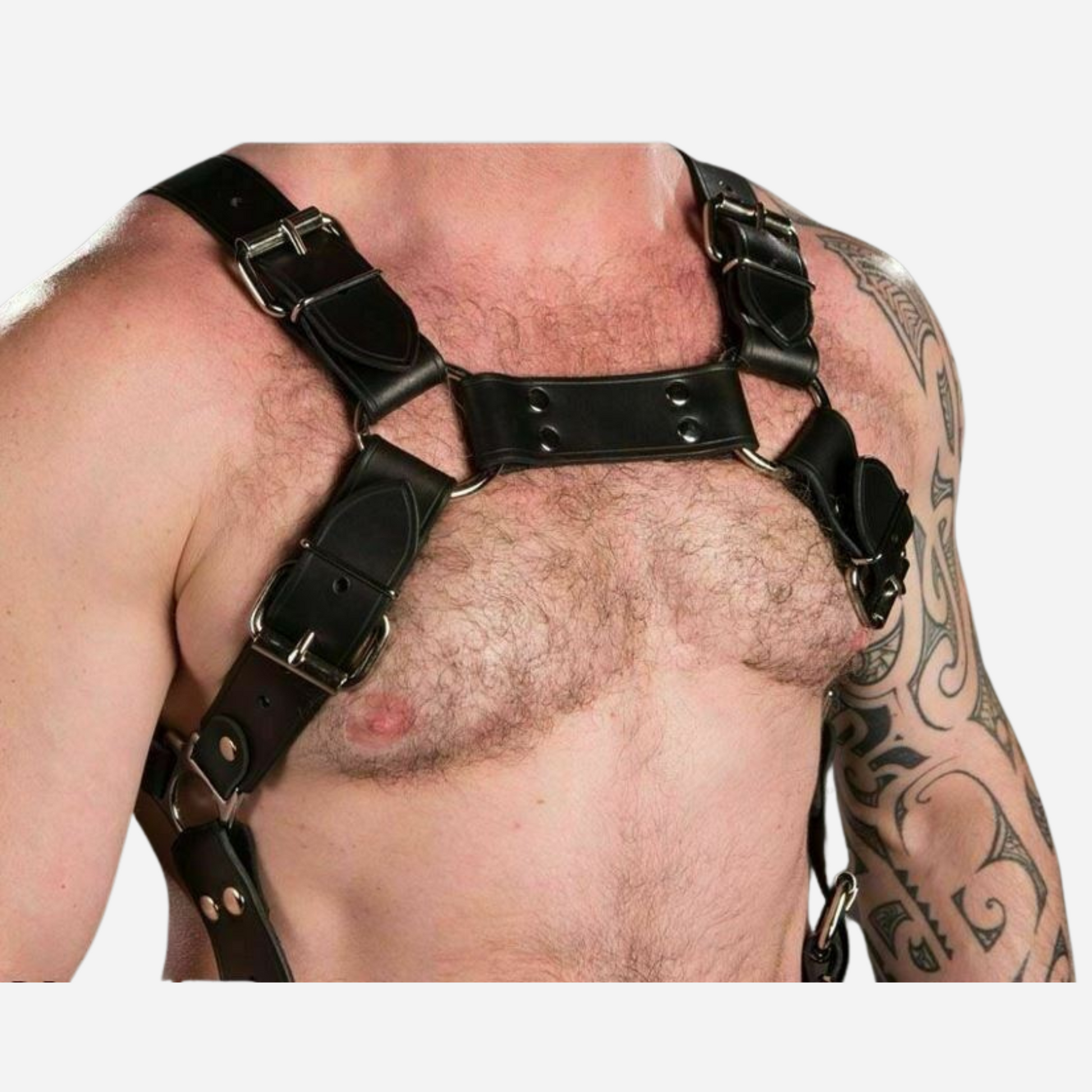 Discover our Men's Genuine Leather Chest Harness, the perfect blend of style and comfort for punk club-wear. Crafted from high-quality leather with adjustable straps, this bold accessory is ideal for festivals, parties, and nightlife. Elevate your fashion game and make a statement—shop now!