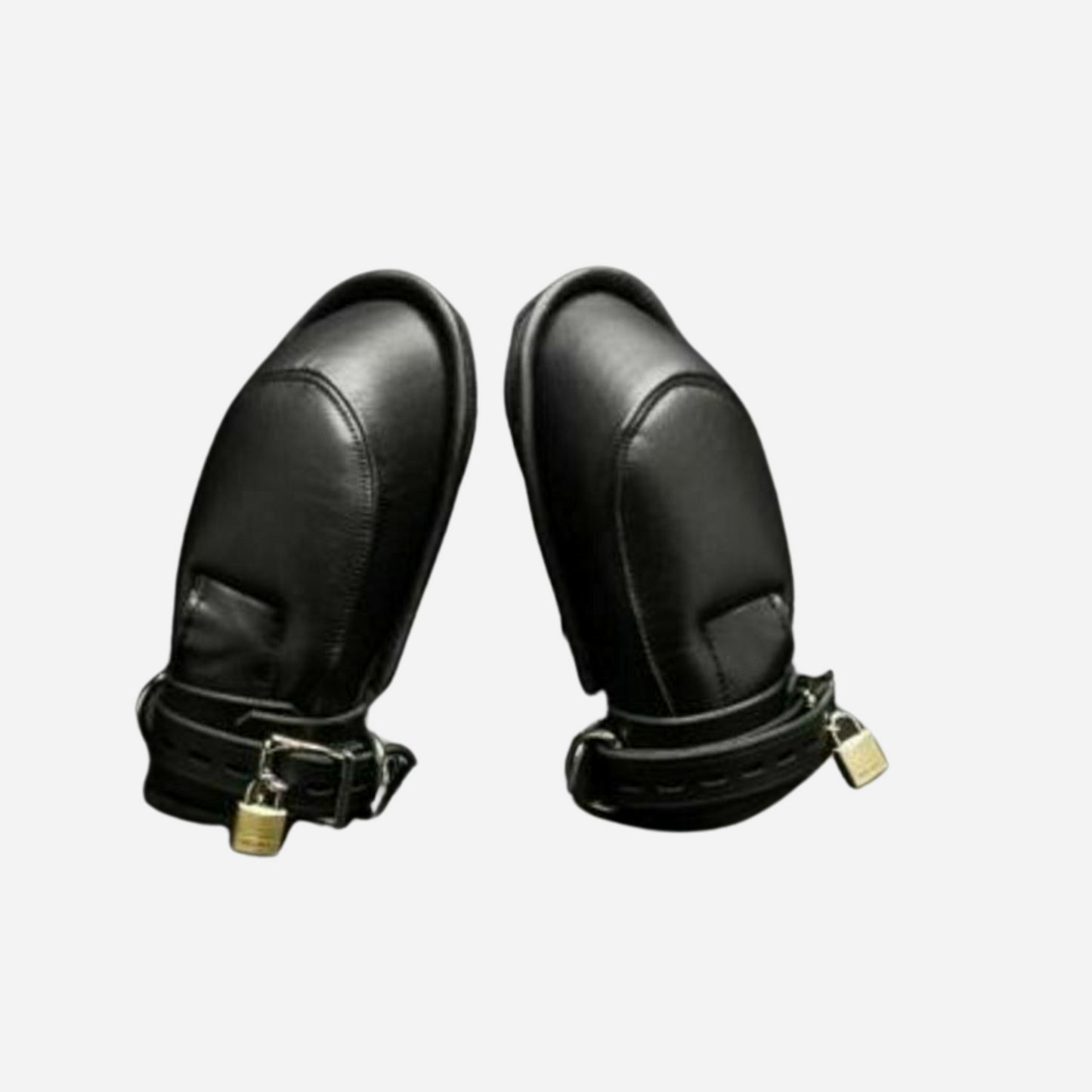 Elevate your bondage experience with our Premium Genuine Leather Lockable Mittens. Crafted from durable leather, these mittens feature padded interiors, adjustable wrist straps, and zippers for secure restraint. Perfect for enhanced comfort and control, they are ideal for any bondage session. Explore our premium bondage gear today!